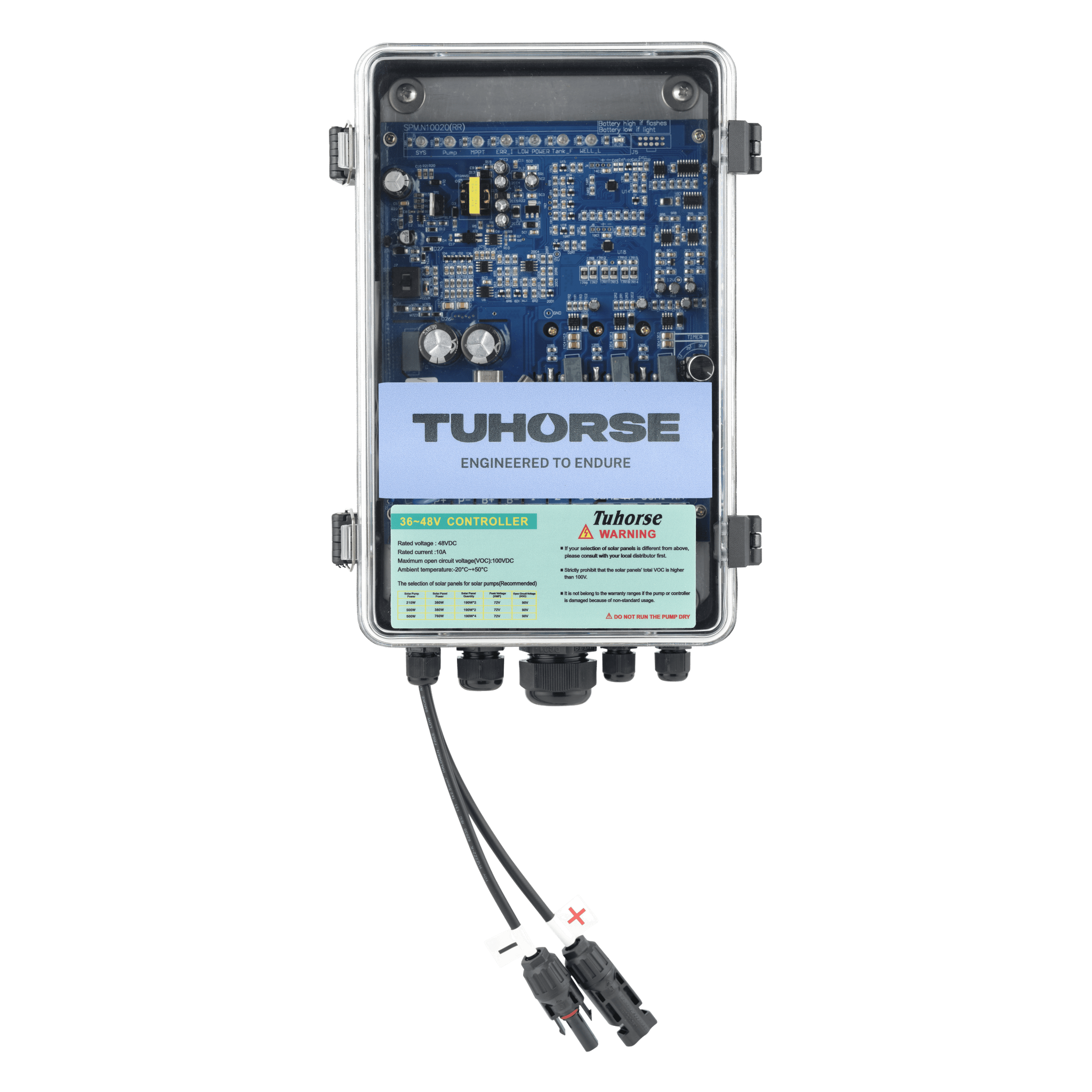 2S370 - 40 Submersible Solar Pump Package - Tuhorse Australia