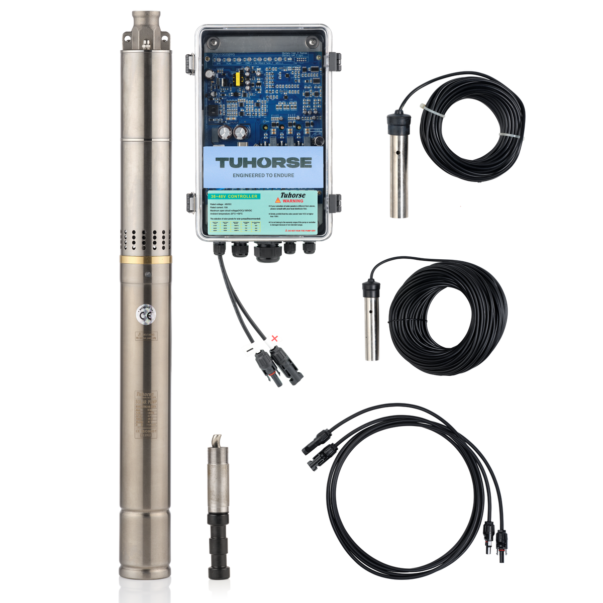 2S370 - 40 Submersible Solar Pump Package - Tuhorse Australia