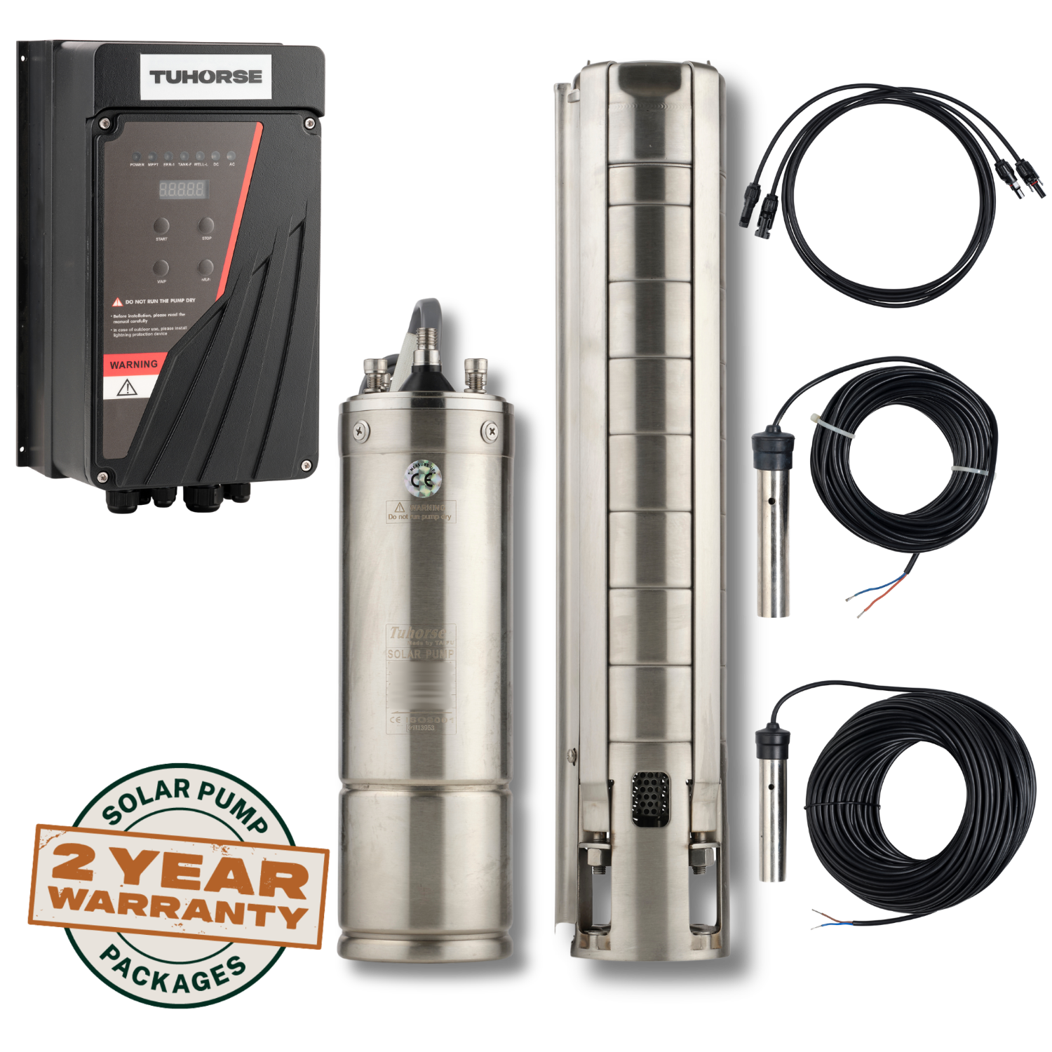 4S3000C - 3 Centrifugal Solar Pump Package - Tuhorse Australia