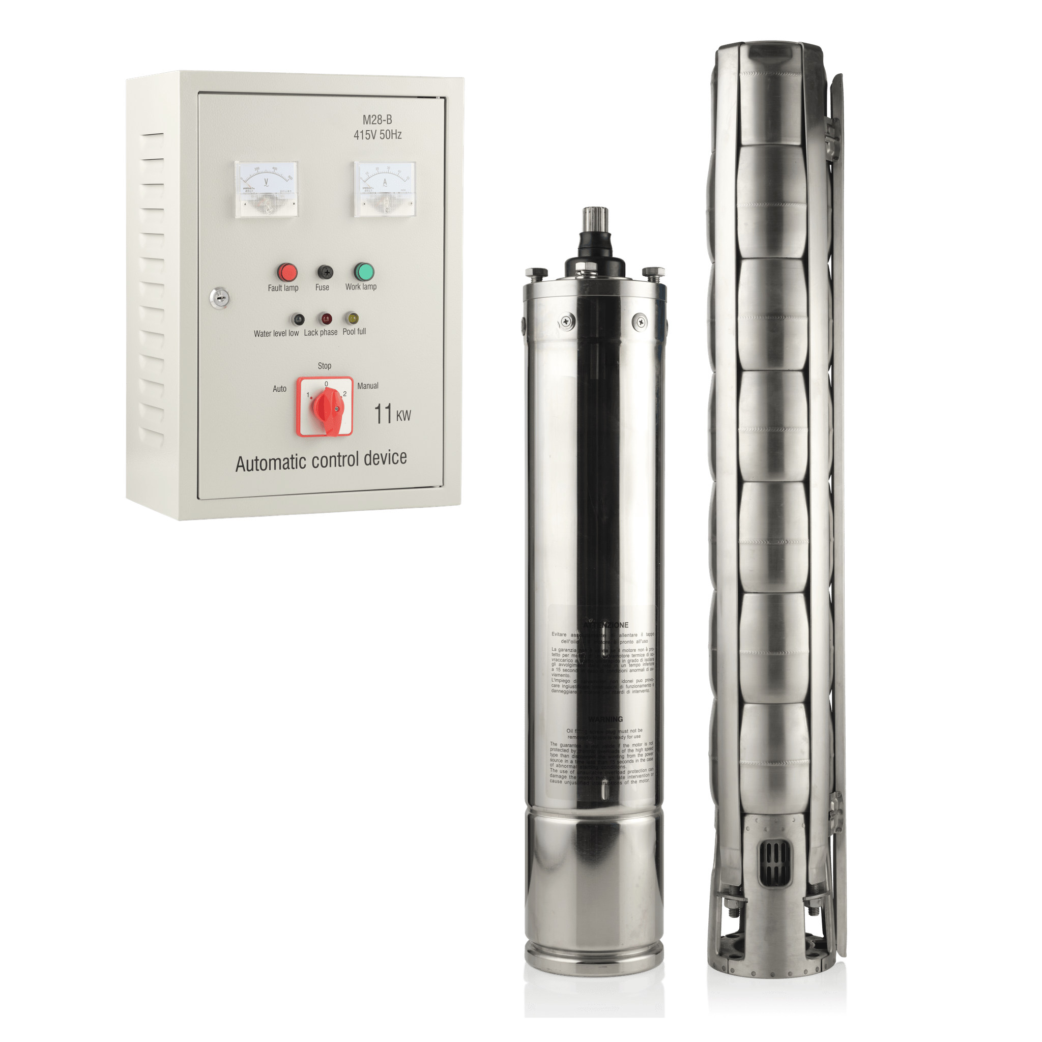 6" 15HP/415V 6SP60 Submersible Bore Pump Package - Tuhorse Australia