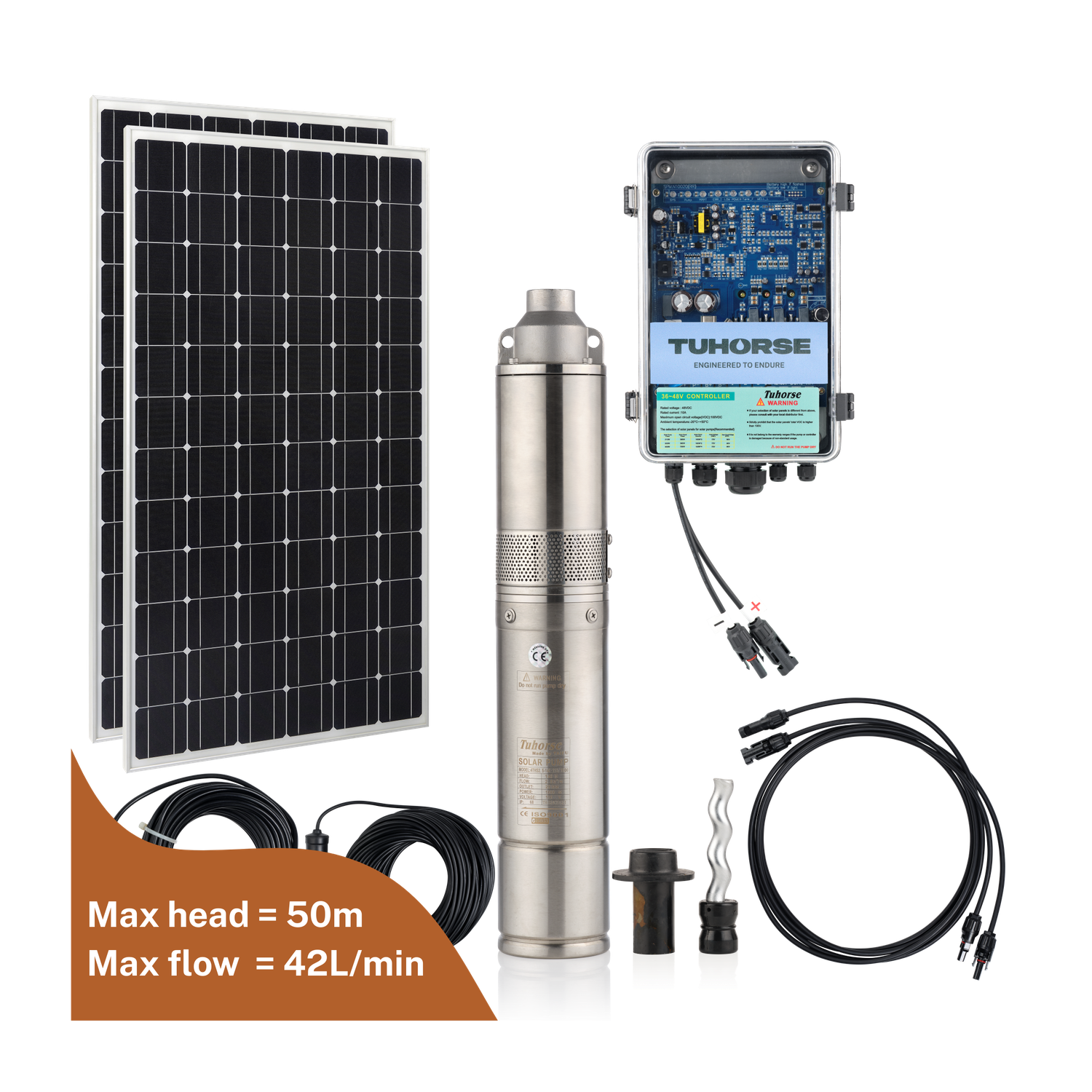4S500-40/400 Submersible Solar Pump Package