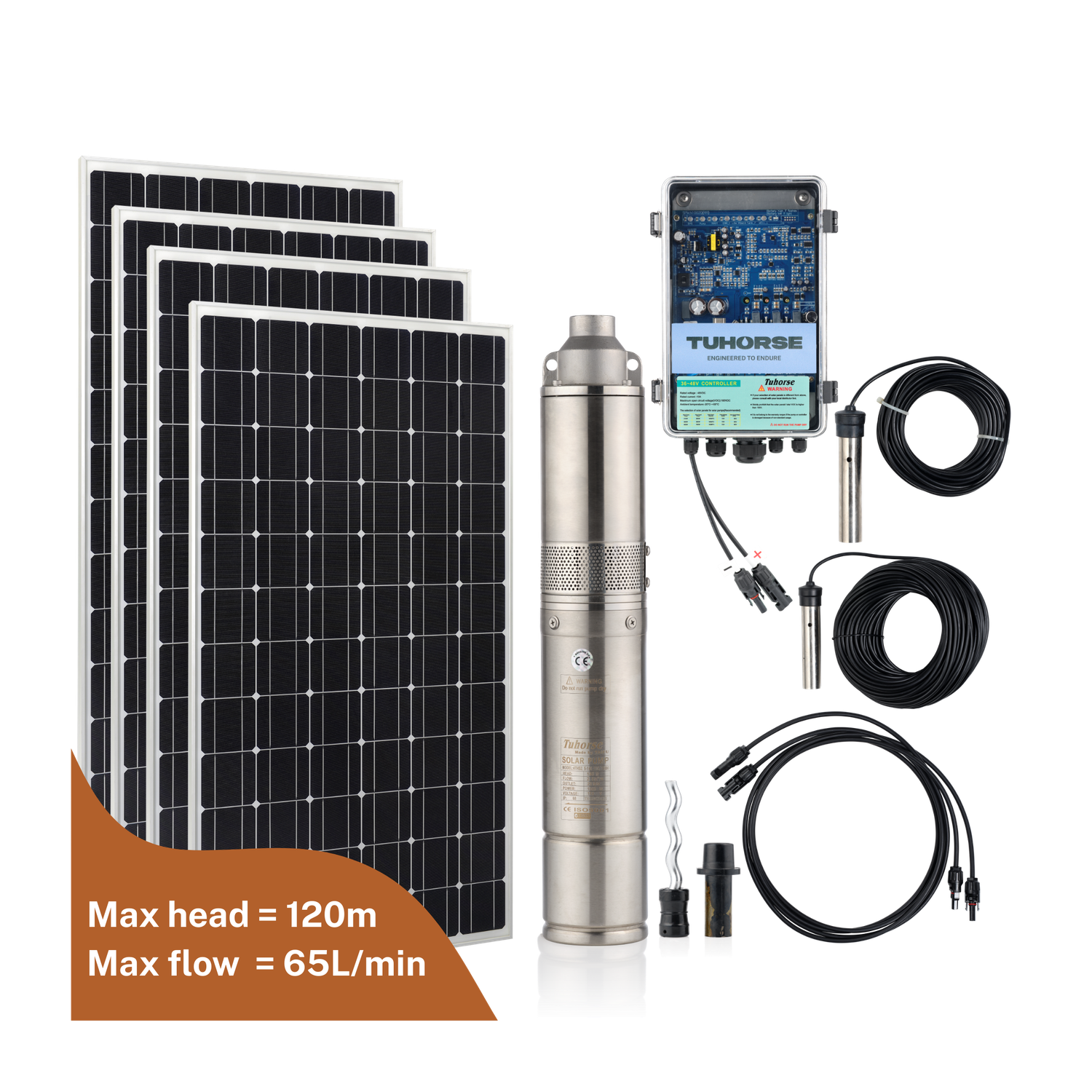 4S1000-40/1600 Submersible Solar Pump Package