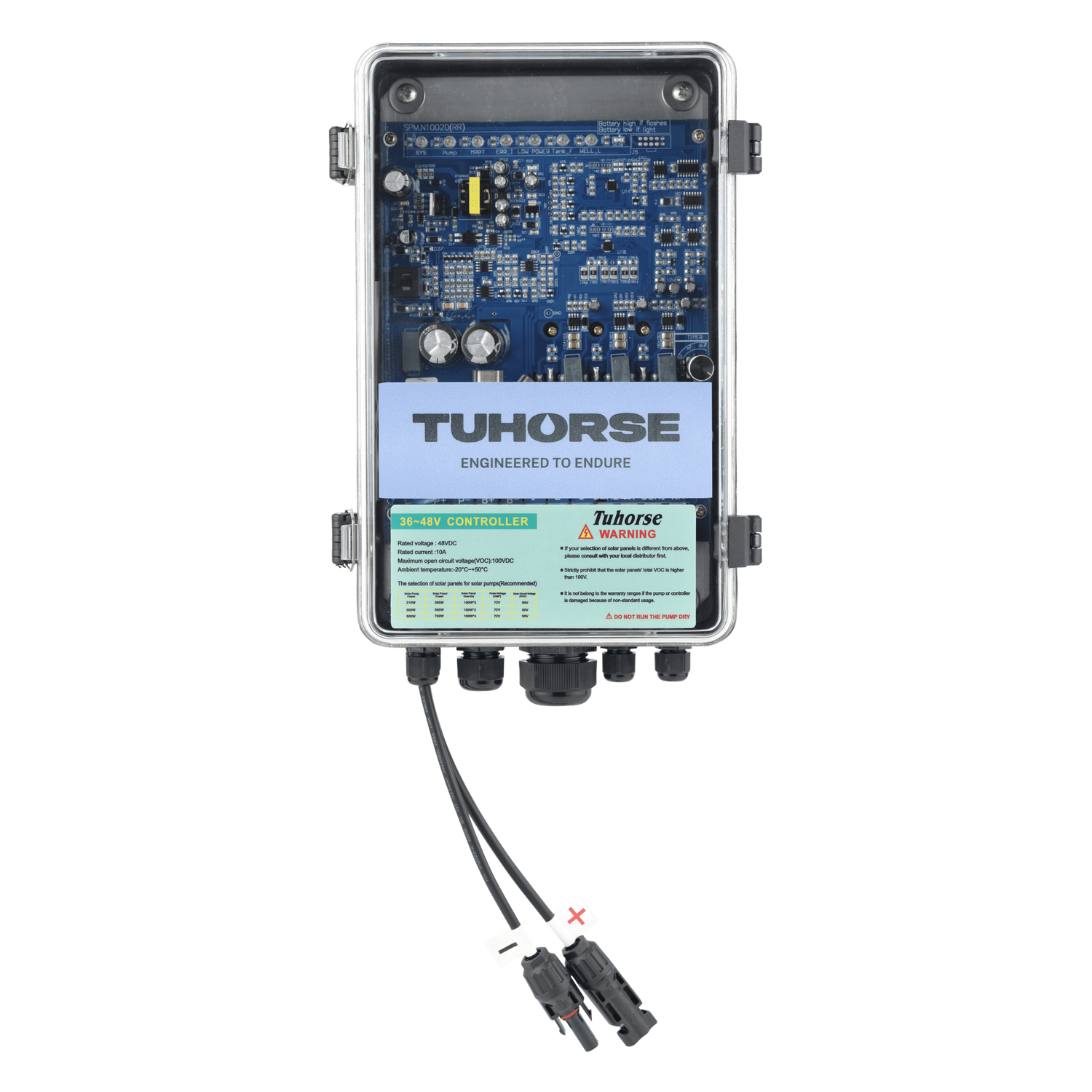2S370 - 40 Submersible Solar Pump Package - Tuhorse Australia