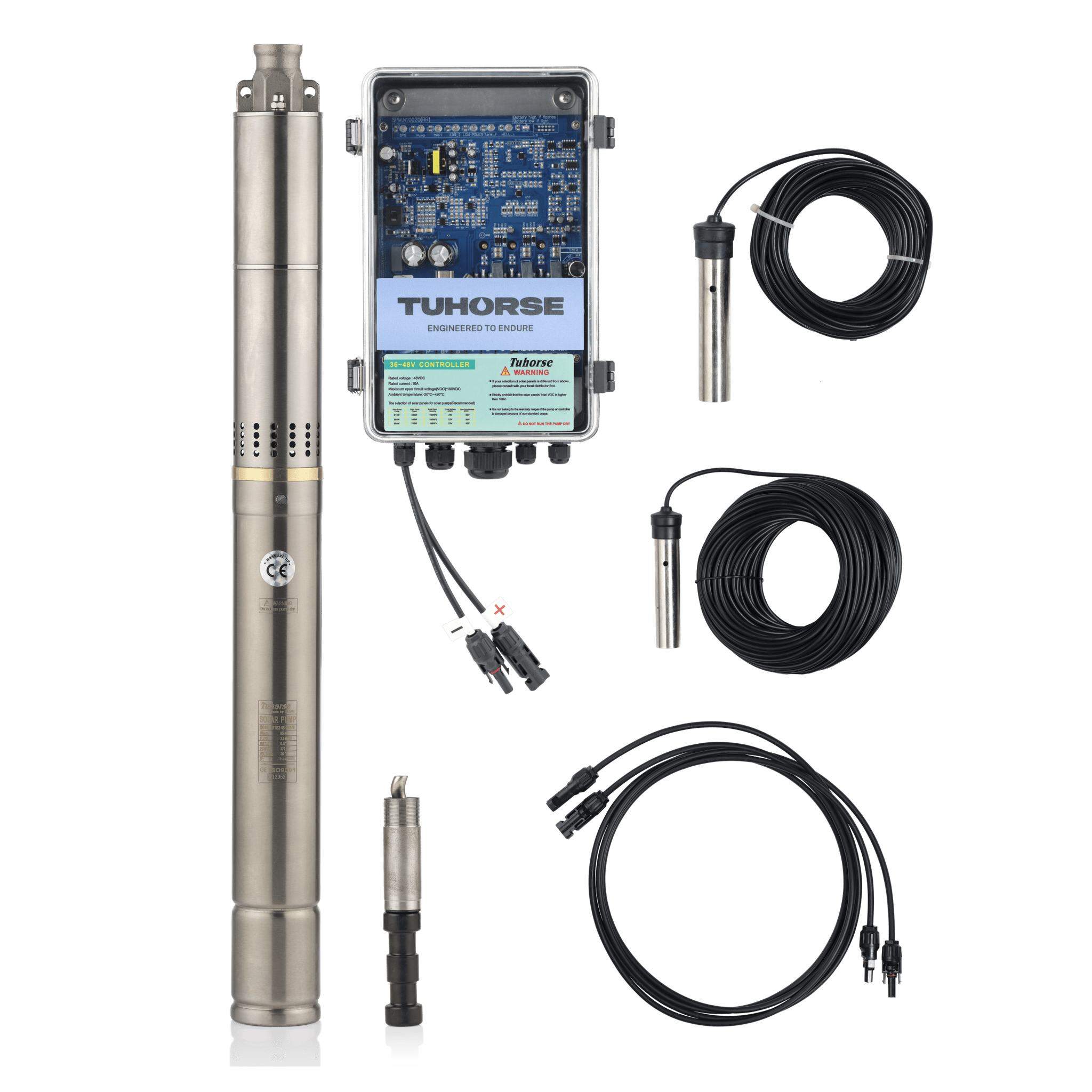 2S370 - 40 Submersible Solar Pump Package - Tuhorse Australia
