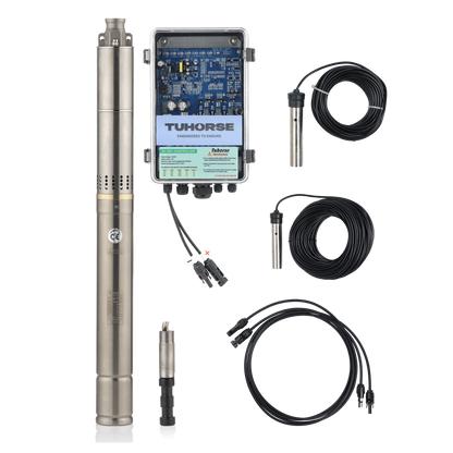 2S370 - 40 Submersible Solar Pump Package - Tuhorse Australia
