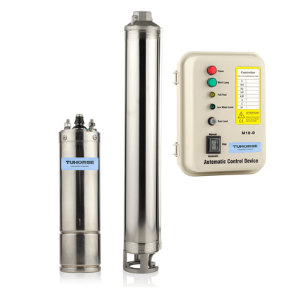 4" 2HP/240V MA - 07 Submersible Bore Pump Package - Tuhorse Australia