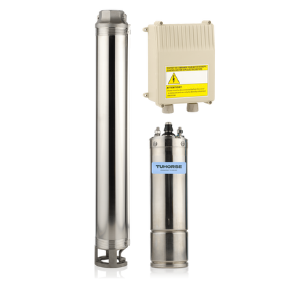 4" 3HP/240V MA - 10 Submersible Bore Pump Package - Tuhorse Australia