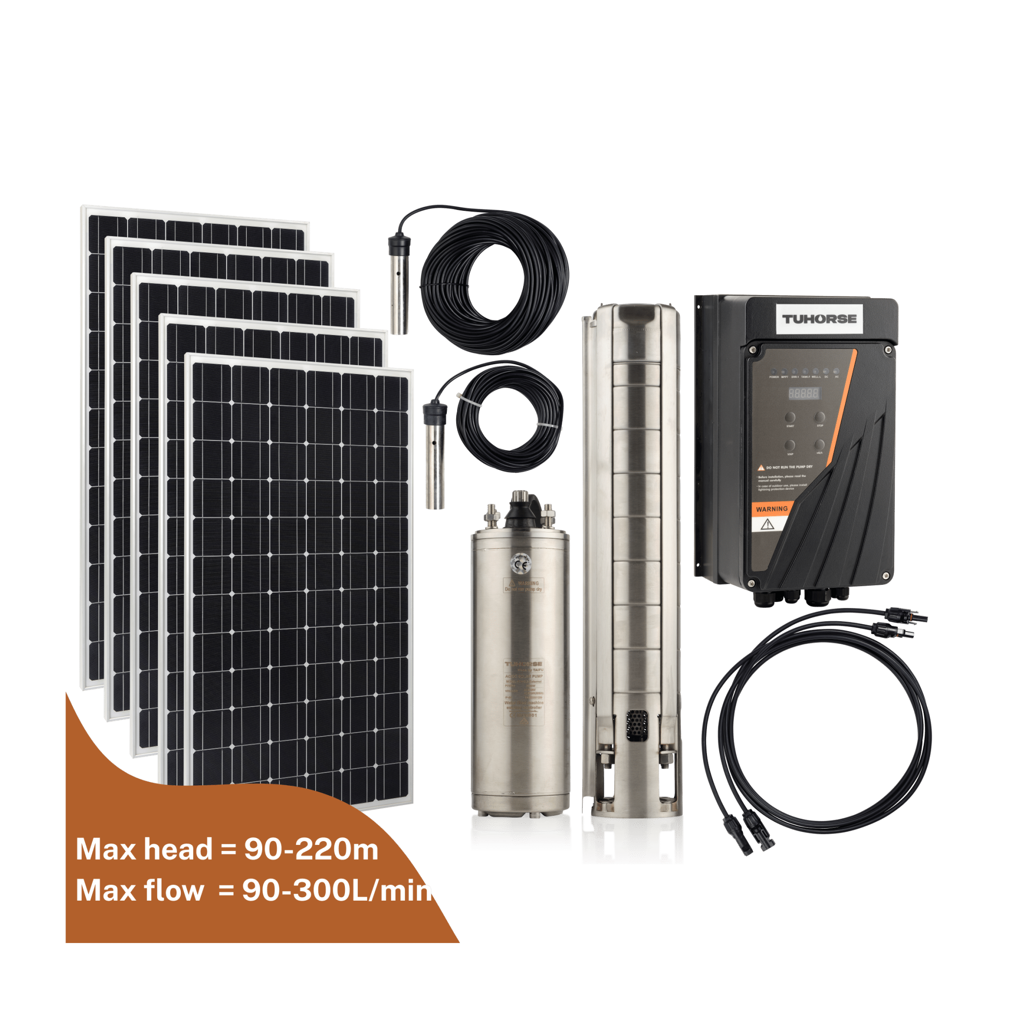4H2200/3800-3-EXT ACDC Solar Pump Package