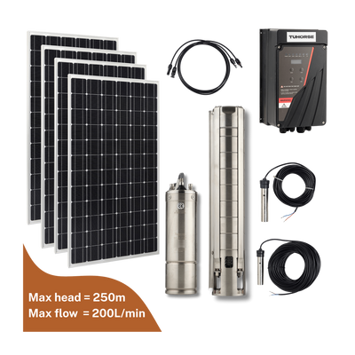 4S3000C/4750 - 3 Centrifugal Solar Pump Package - Tuhorse Australia