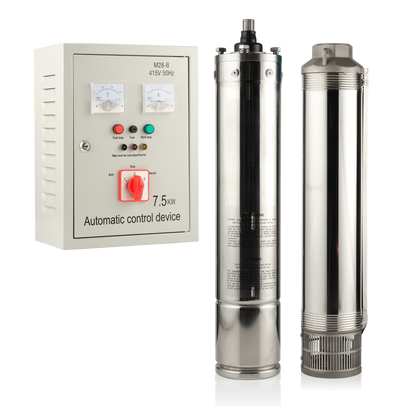 6" 15HP/415V ES - 08 Submersible Bore Pump Package - Tuhorse Australia