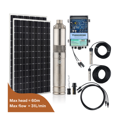 3S210-40/400 Submersible Solar Pump Package