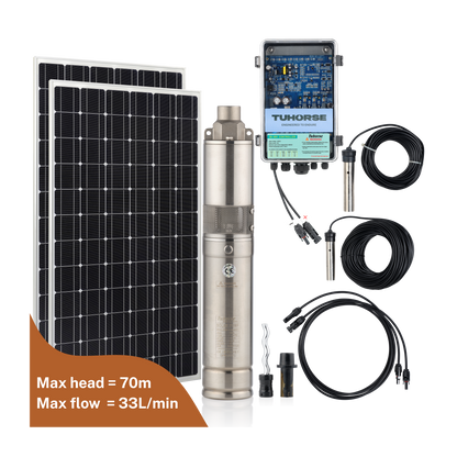 3S500-40/400 Submersible Solar Pump Package