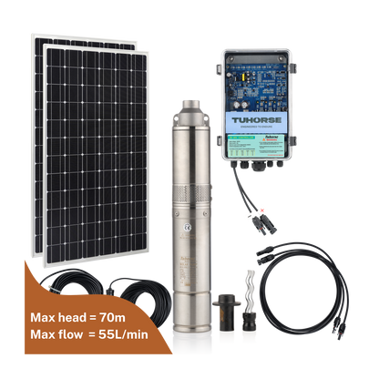 4S500-40/800 Submersible Solar Pump Package