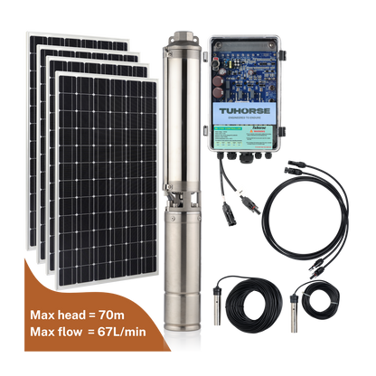 4S1000C-40/800 Submersible Centrifugal Solar Pump Package