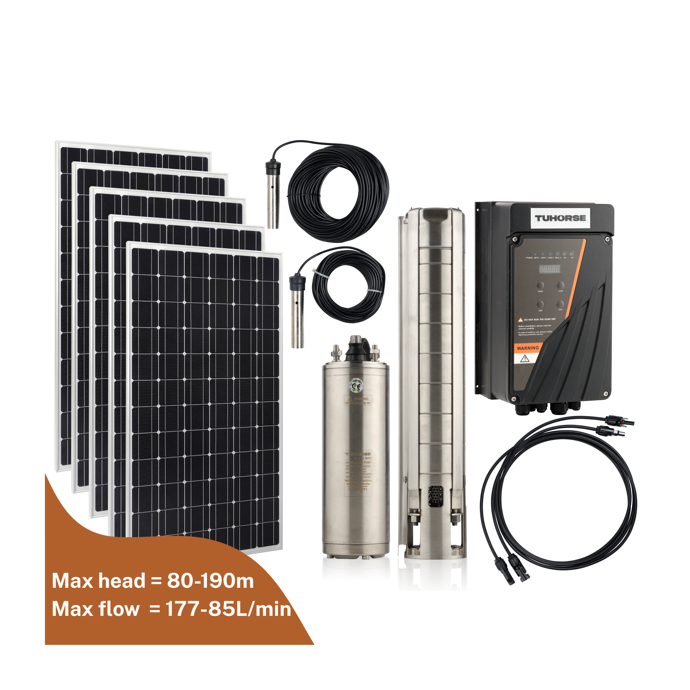 4H2200/2750-3-EXT ACDC Solar Pump Package