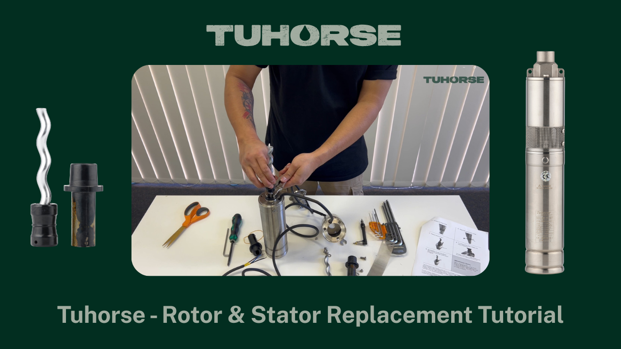 Load video: Tuhorse - Rotor &amp; Stator Replacement Tutorial